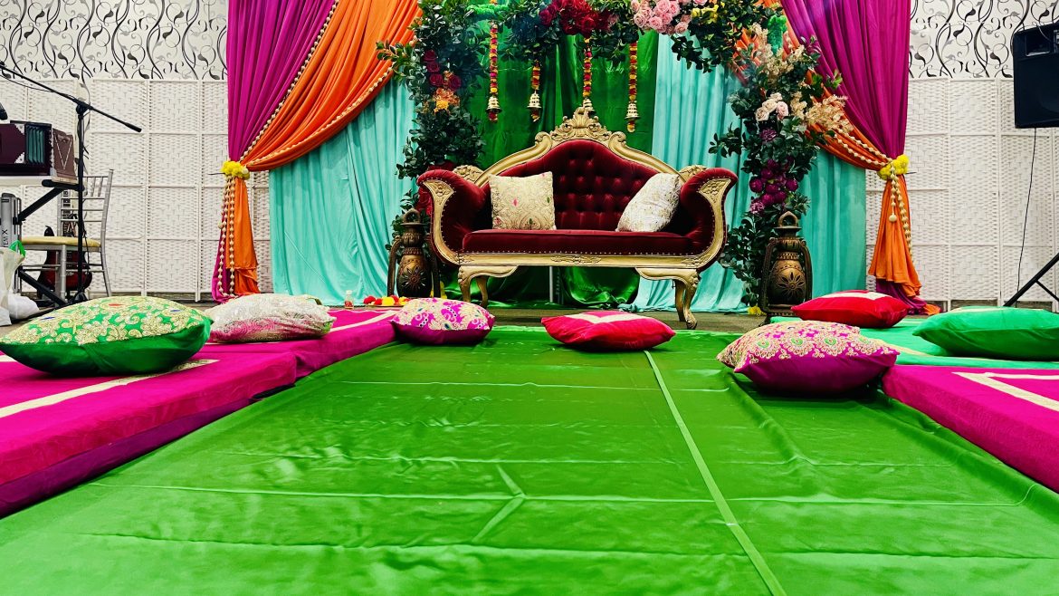 Sangeet Stage Decoration Sydney