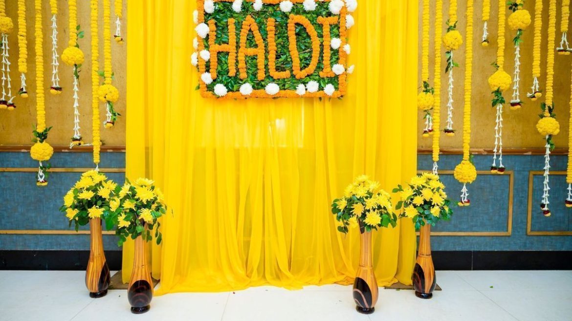 haldi ceremony decoration sydney