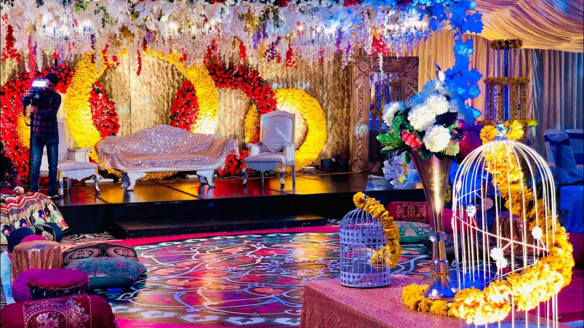 mehndi setup decoration in Sydney