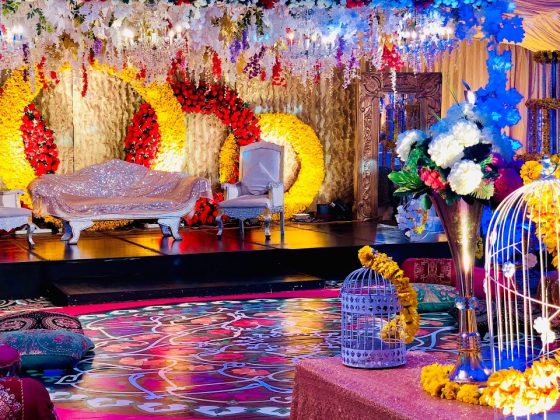 mehndi setup decoration in Sydney