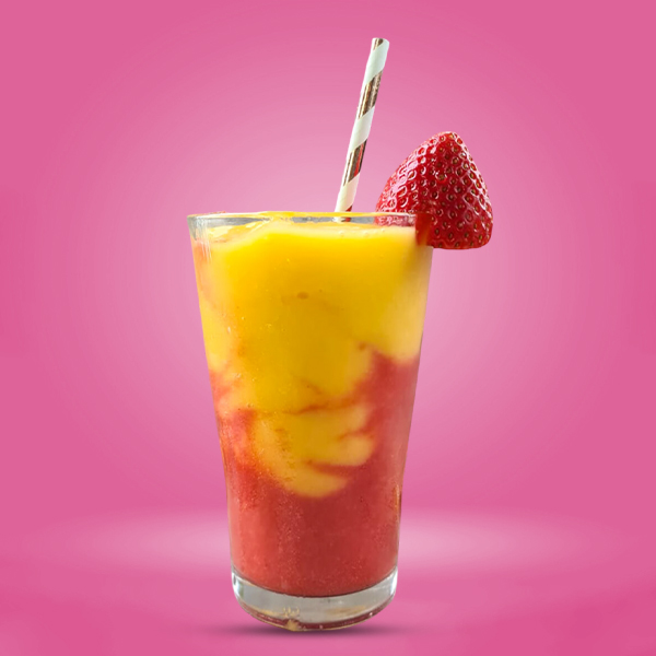 Mango Strawberry smoothie