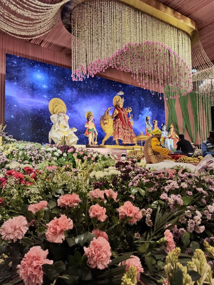 Mata ki chowki decor