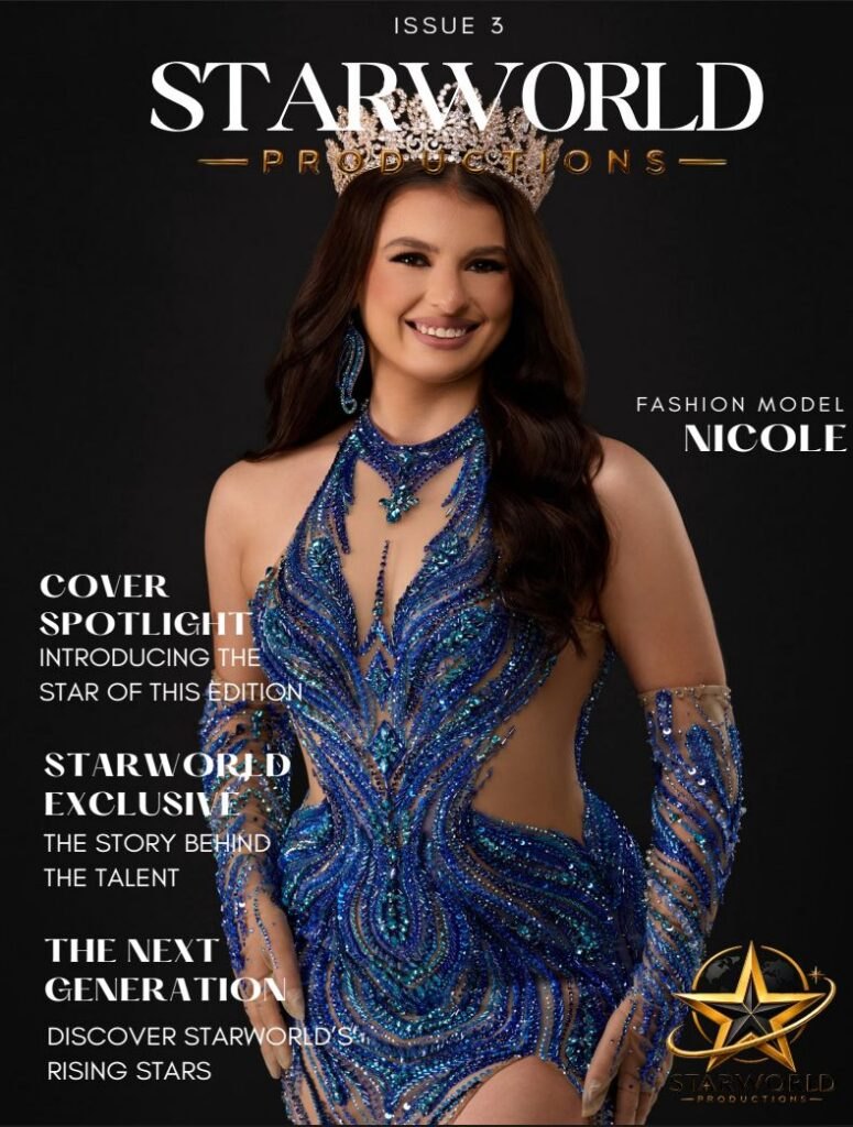 Starworld Magazine Issue 3 cover featuring Nicole